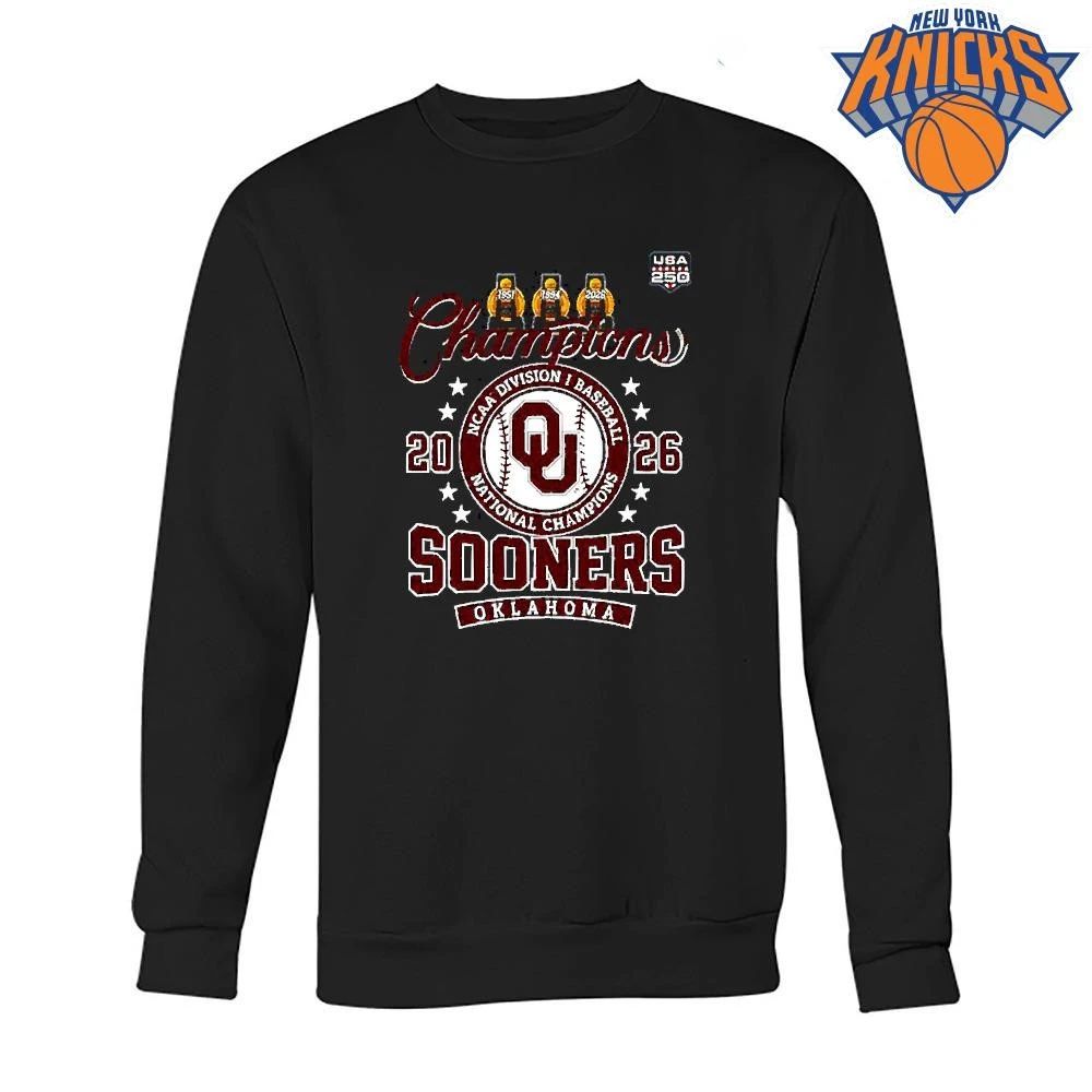 Oklahoma Sooners Baseball 2026 Championship Special Shirt