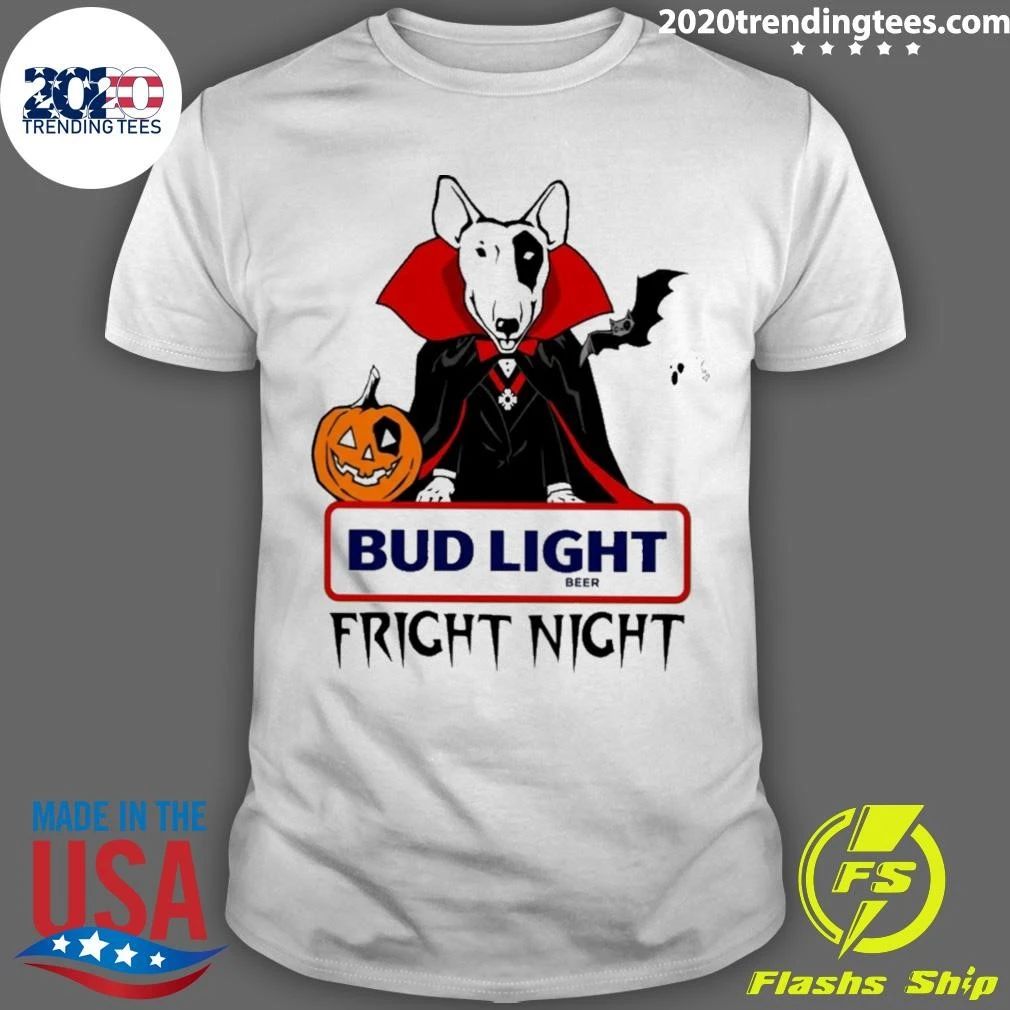 Spuds Mackenzie Fright Night 80s Throwback Halloween Shirt
