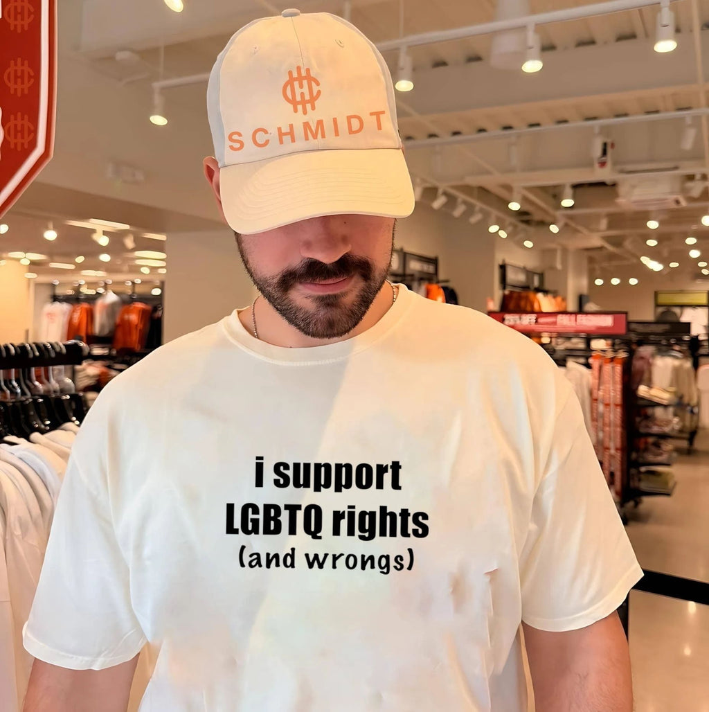 I support LGBTQ Rights and wrongs shirt