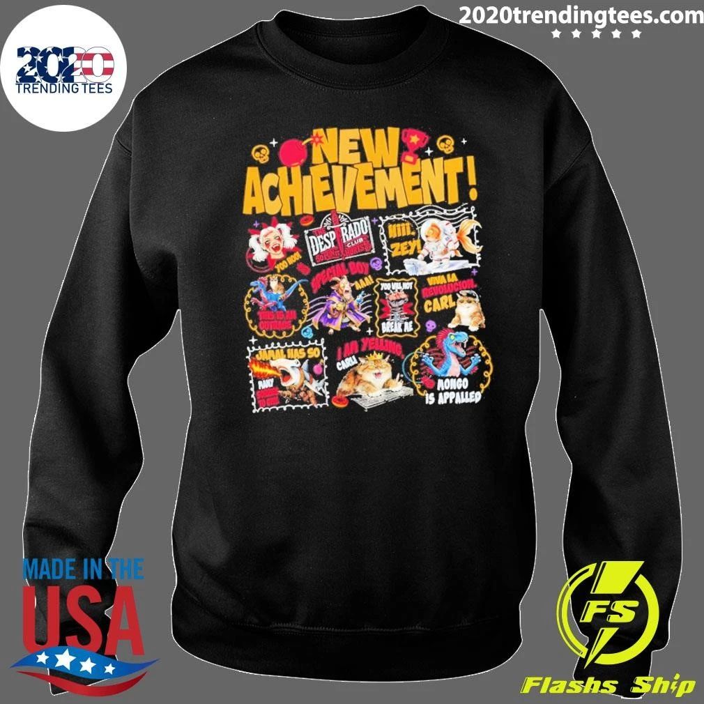 New Achievement Dungeon Crawler Carl The Desperado Club Hi Zey I Am Yelling Carl Shirt