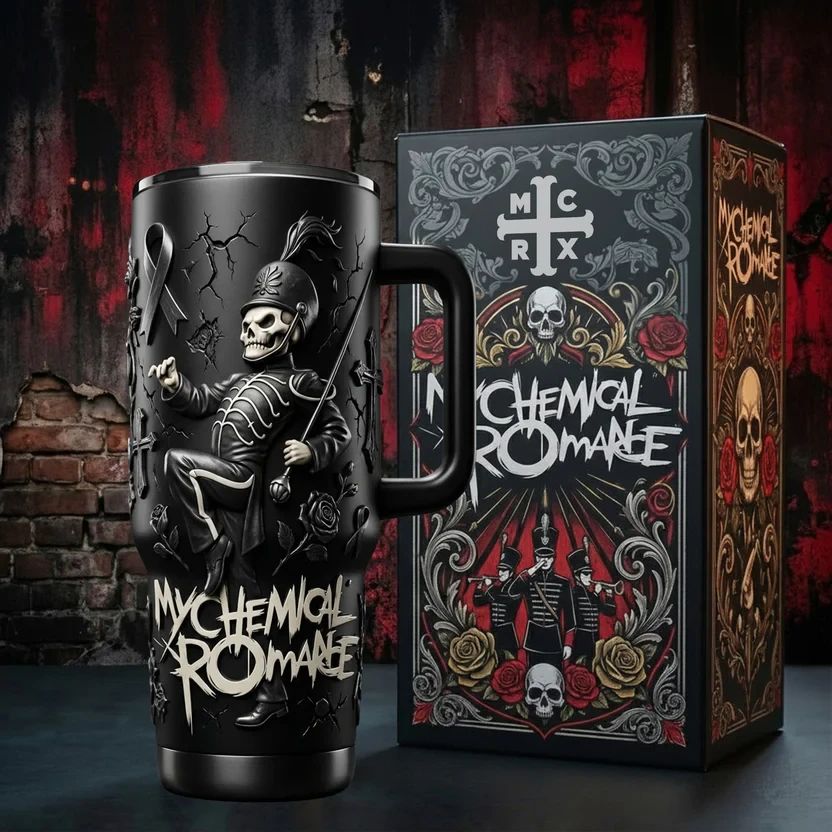 My Chemical Romance The Black Parade Tumbler With Handle