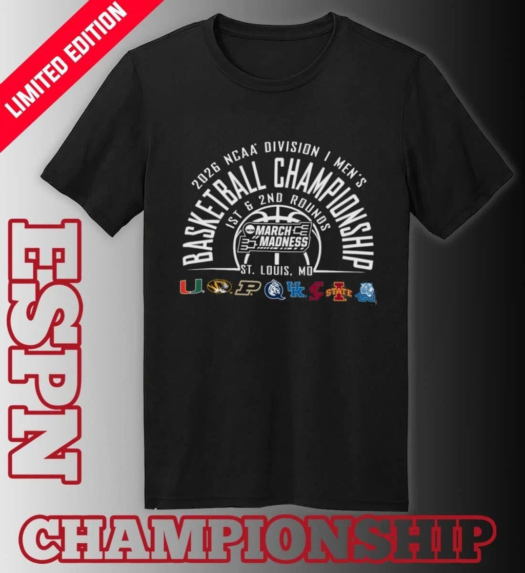 St. Louis Regional 2026 NCAA DI Men’s Basketball Championship Shirt