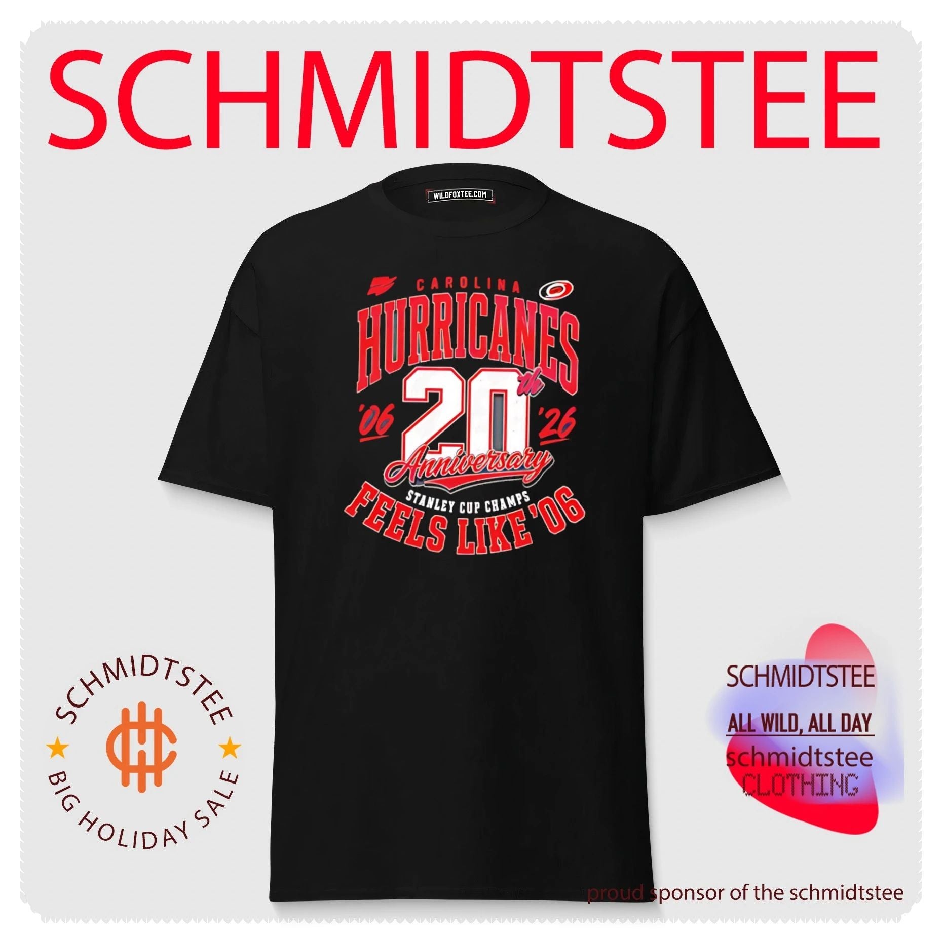 Carolina Hurricanes 20th Anniversary Stanley Cup Champions feels like ’06 vintage shirt