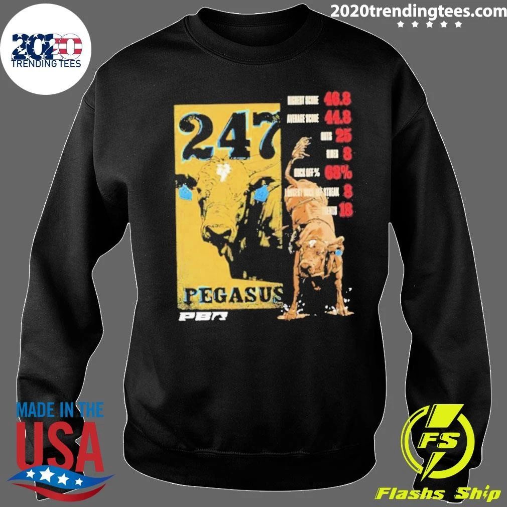 Pegasus 247 Pbr Career Stats Vintage Shirt