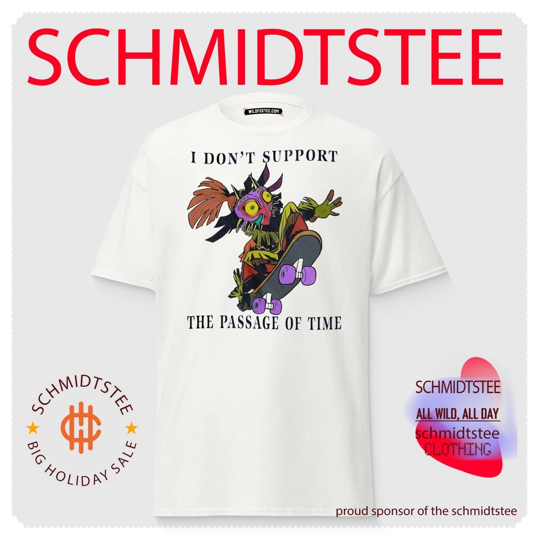 I don’t support the passage of time shirt