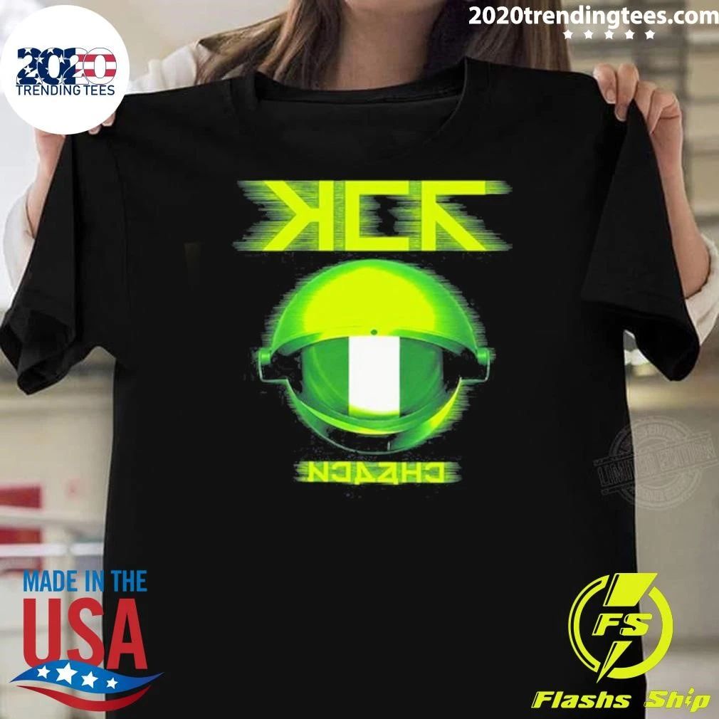 My Chemical Romance Florence Italy At Visarno Arena On 15 July 2026 Green Neon Glitch Shirt