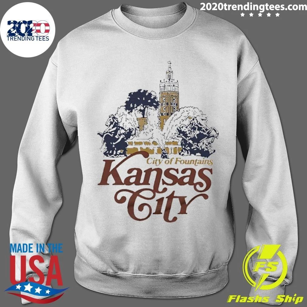 Kansas City City Of Fountains Missouri Shirt