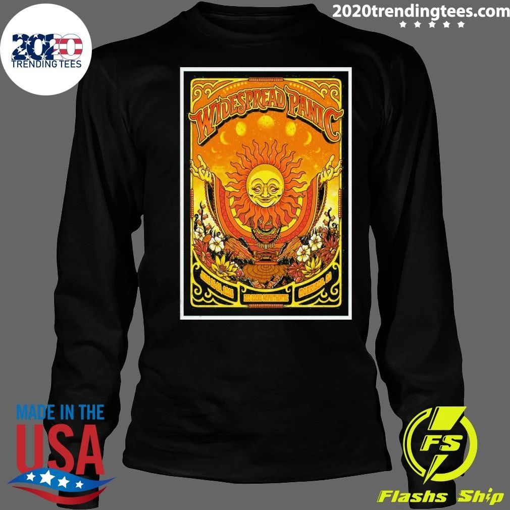 Sun Widespread Panic Red Rocks Shows On June 26-28 2026 Shirt