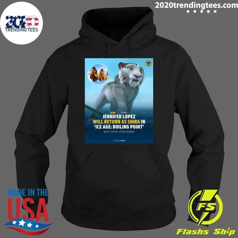 Jennifer Lopez Will Return As Shira In Ice Age Boiling Point Says John Leguizamo Shirt