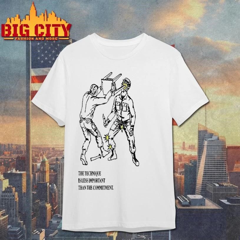 The Technique Is Less Important Than The Commitment Self Defense Meme Shirt