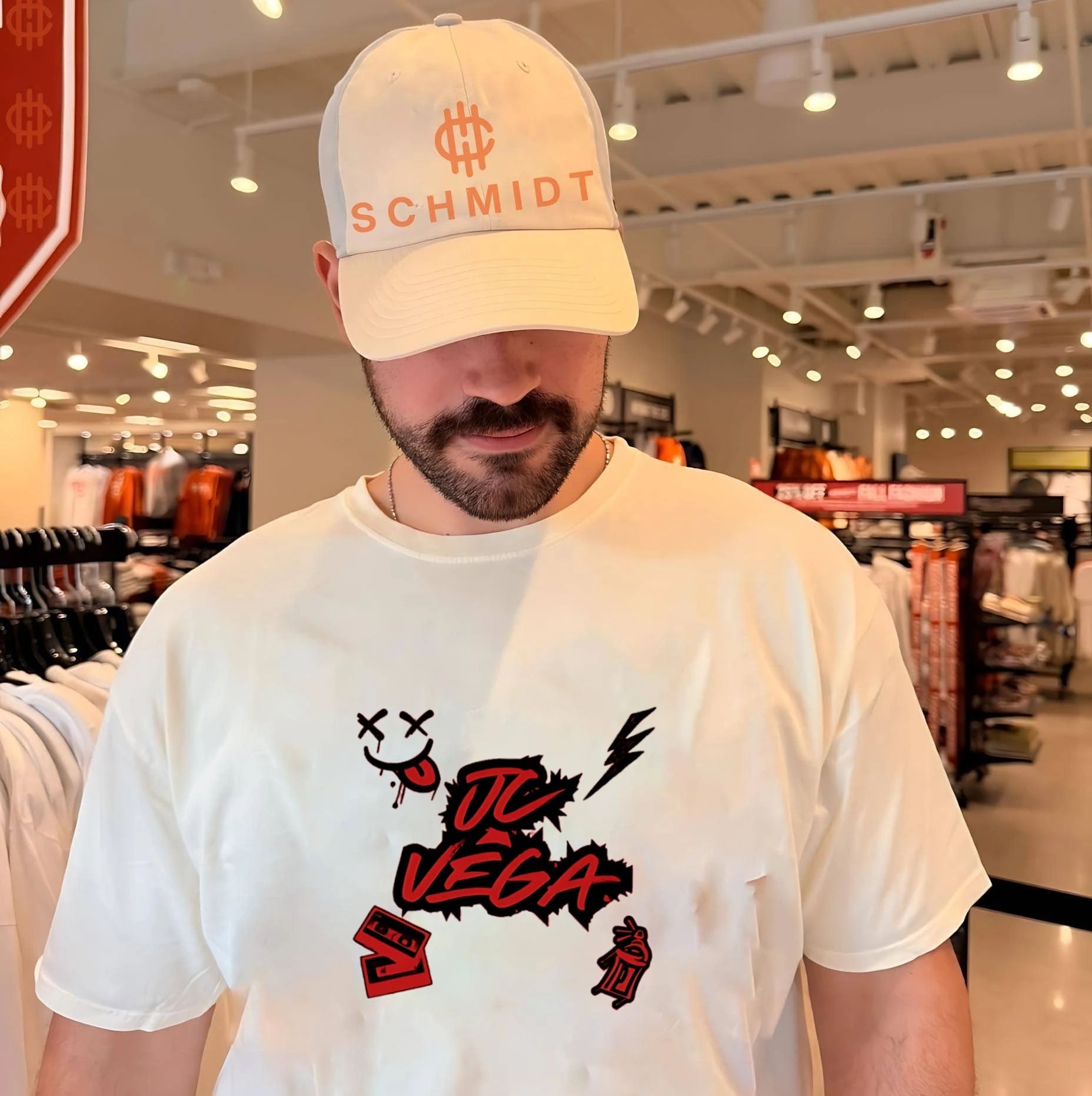 Jc Vega graffiti style shirt