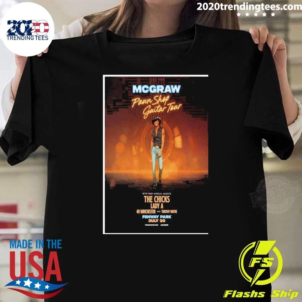 Tim Mcgraw Fenway Park Boston July 30 2026 Shows Shirt