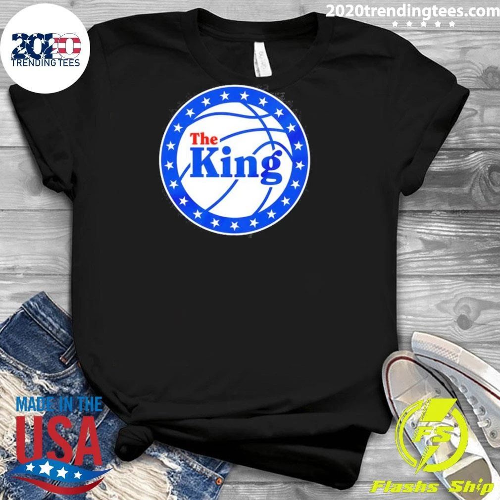 The King Philadelphia 76ers Nba Basketball Shirt