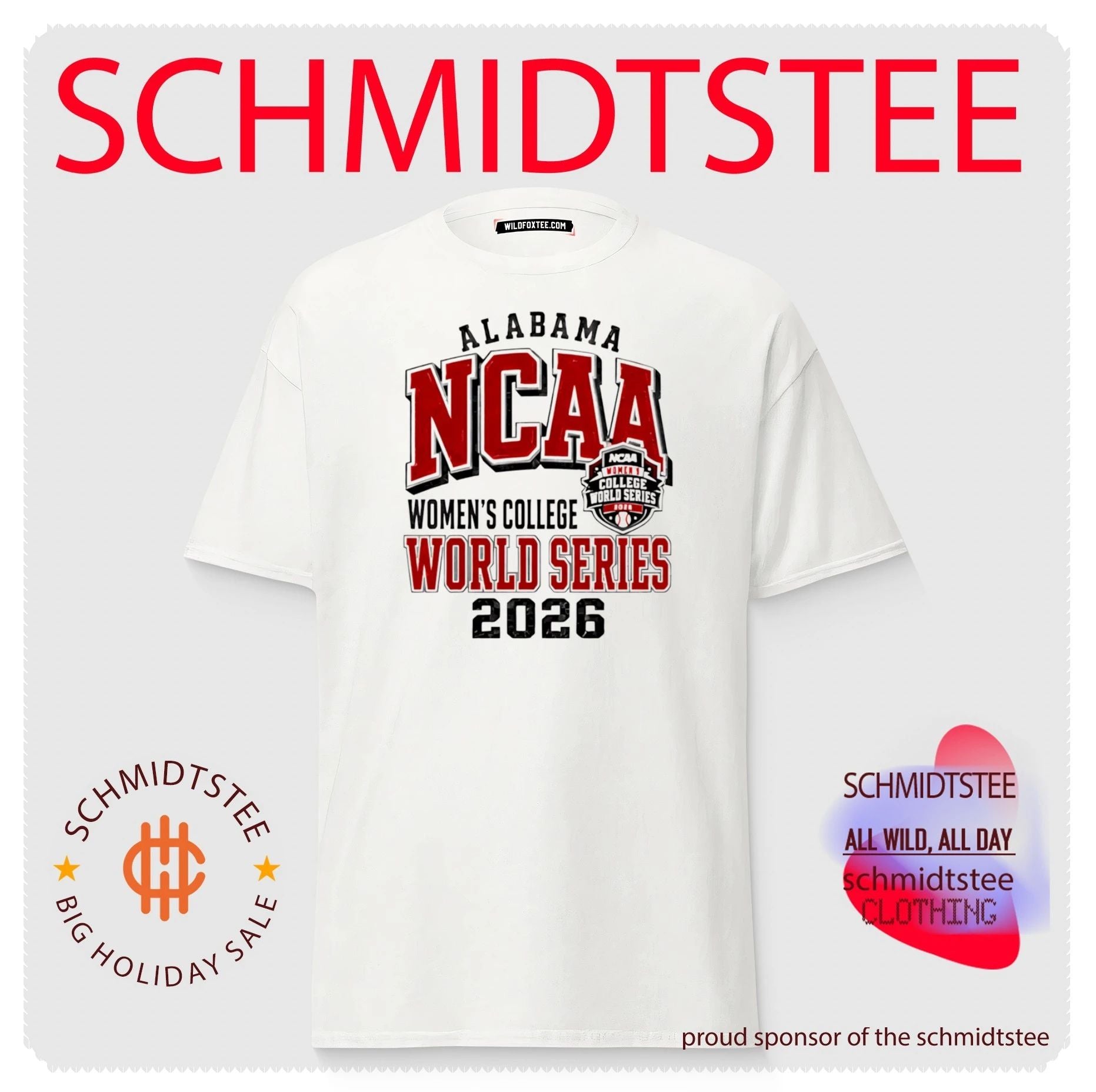 Alabama Crimson Tide NCAA Softball College World Series 2026 shirt