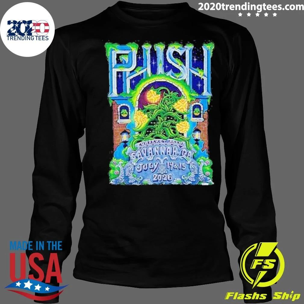 Phish Savannah Georgia At Enmarket Arena On July 14 and 15, 2026 Shirt