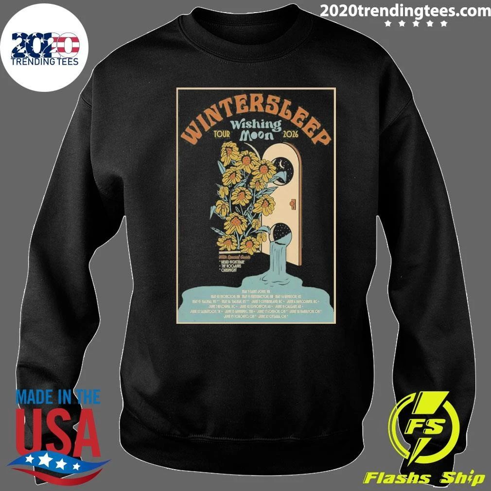Wintersleep Wishing Moon Tour 2026 Shirt