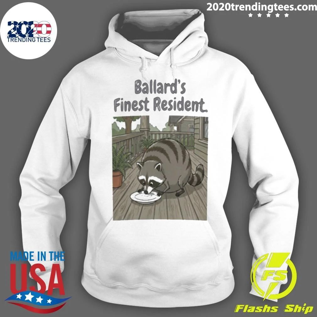 Raccoon Jimothy Ballard’s Finest Resident Shirt