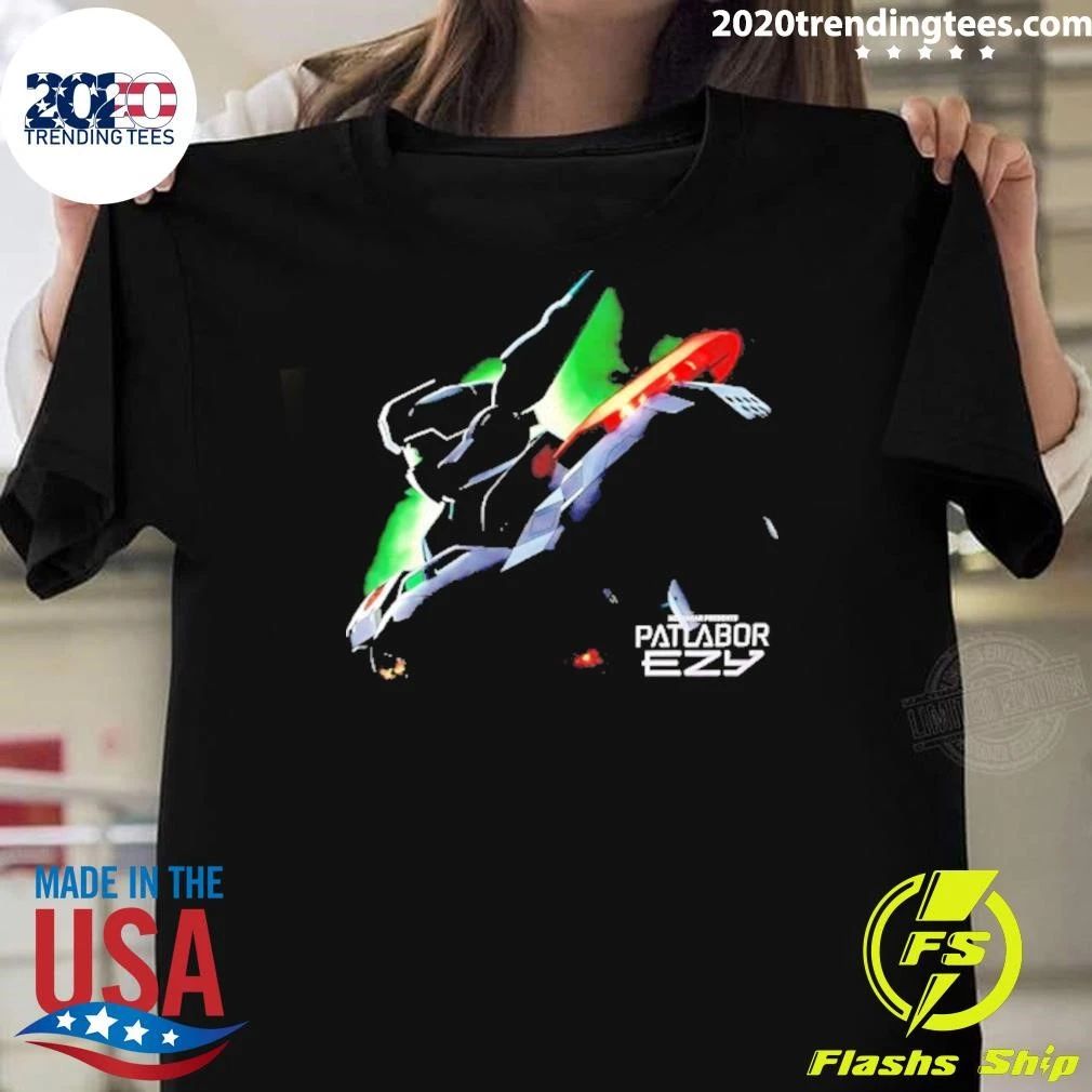 Patlabor Ezy Mecha Anime Robot Headgear Shirt
