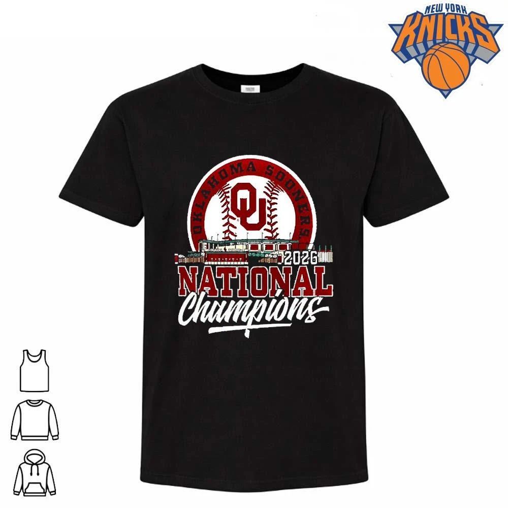 Oklahoma Sooners Baseball 3X National Champions shirt