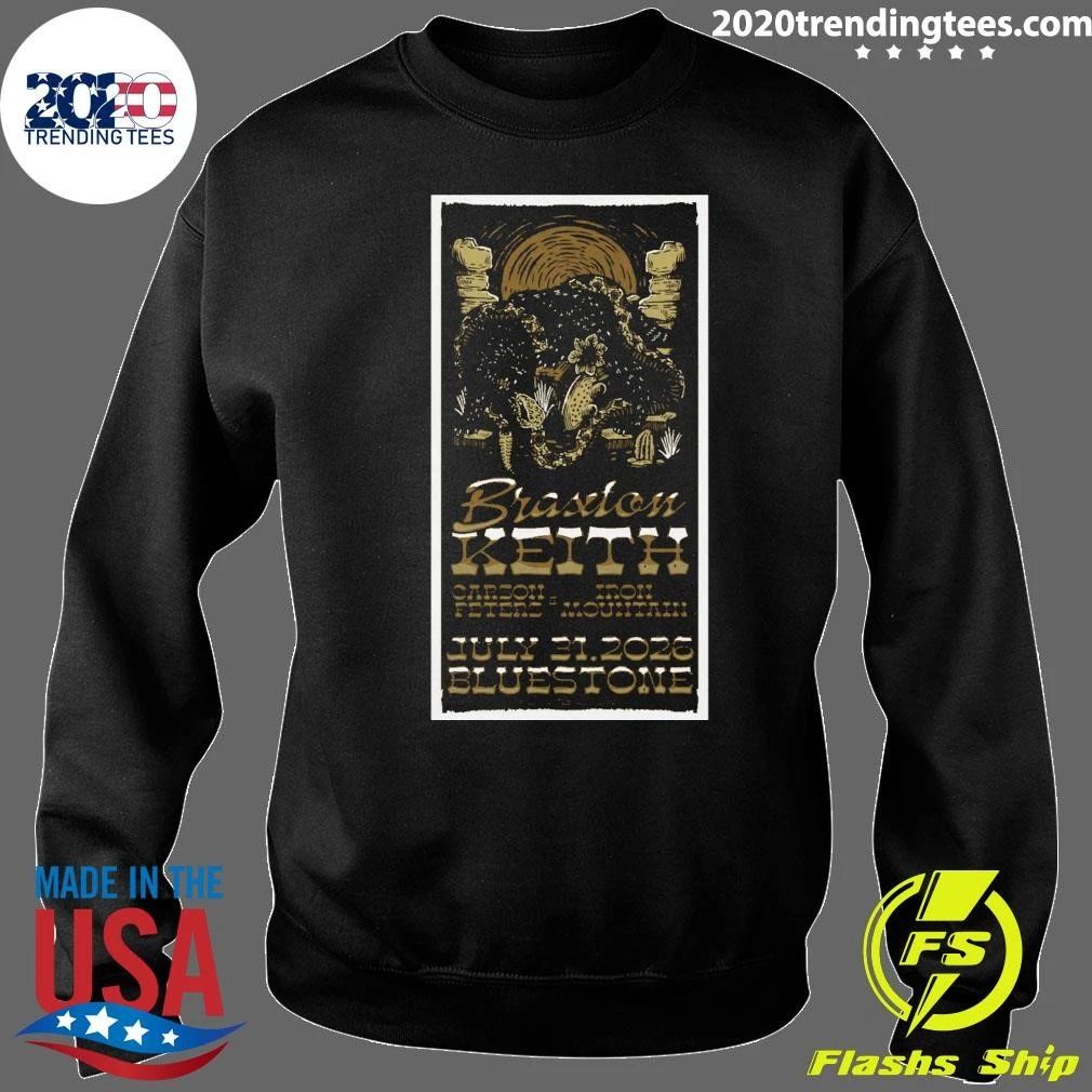 Braxton Keith The Bluestone In Columbus Oh Jul 31 2026 Shirt