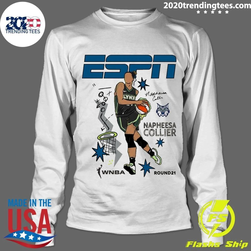 Napheesa Collier Minnesota Lynx Round21 ESPN Player 2026 Shirt