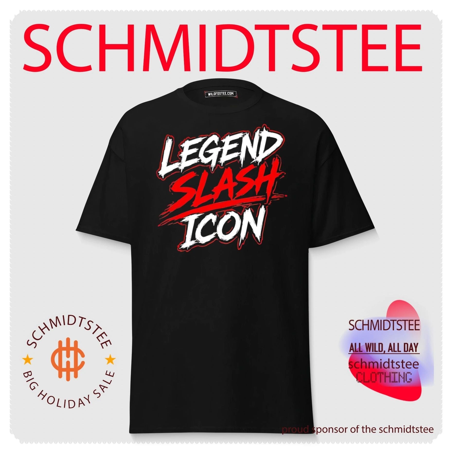 Tony Clash legend slash icon shirt