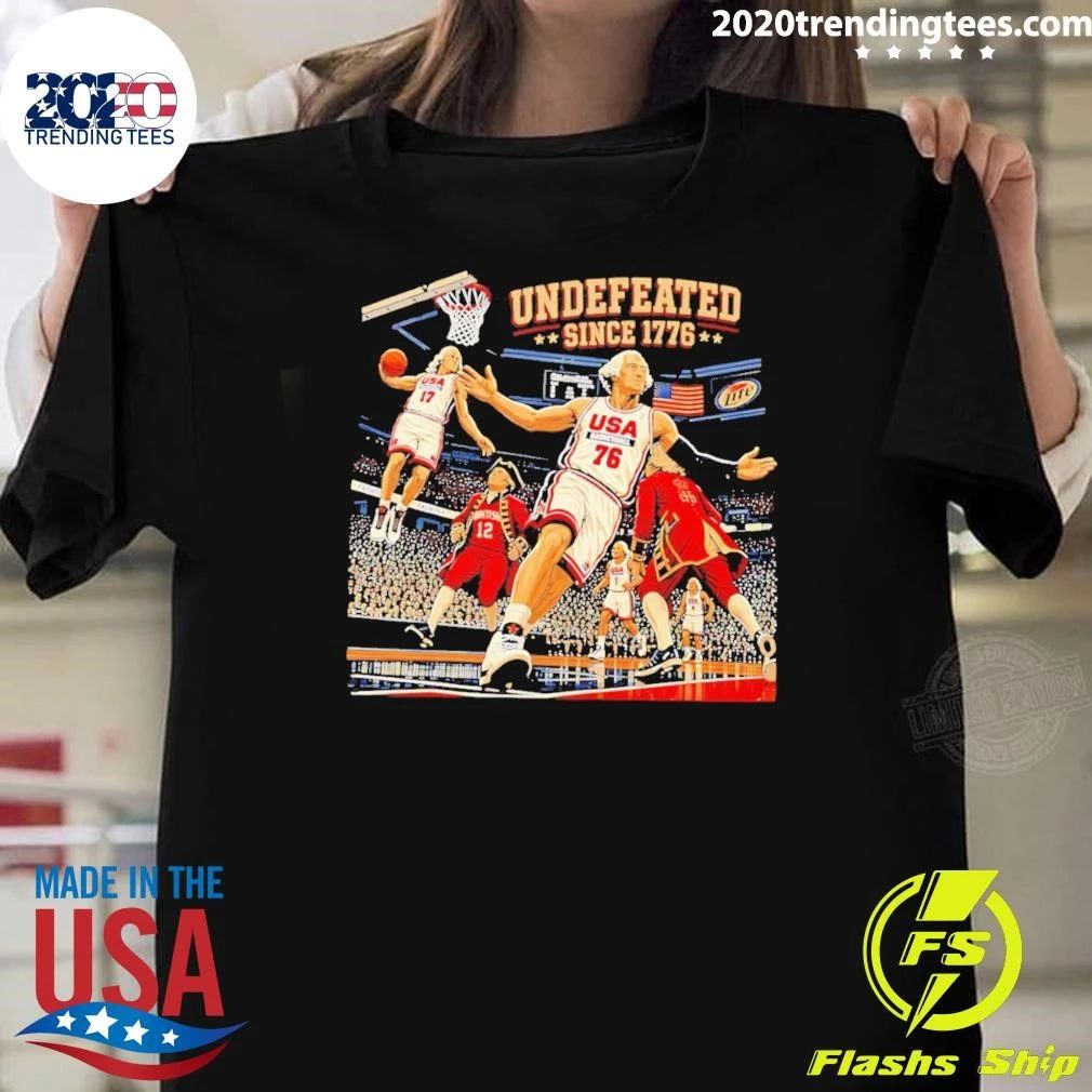 George Washington Undefeated Since 1776 Basketball Shirt