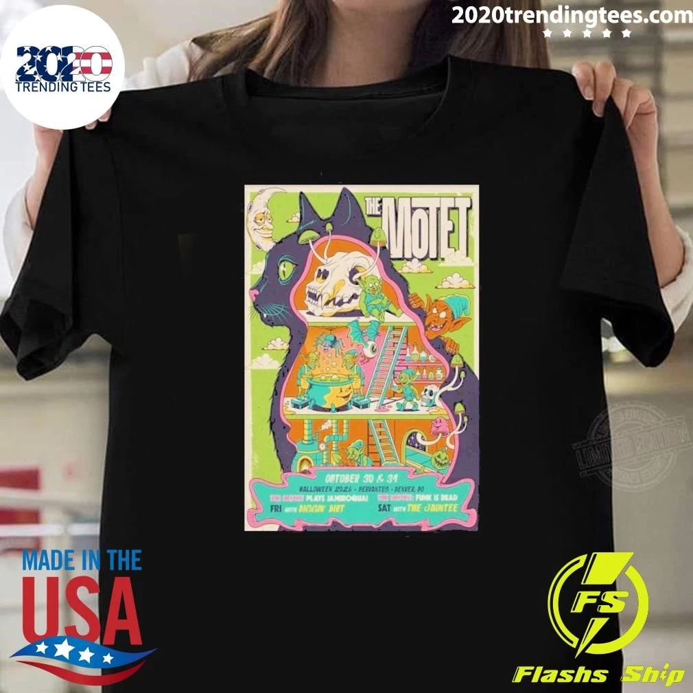 The Motet Denver CO October 30-31 Halloween 2026 Shirt