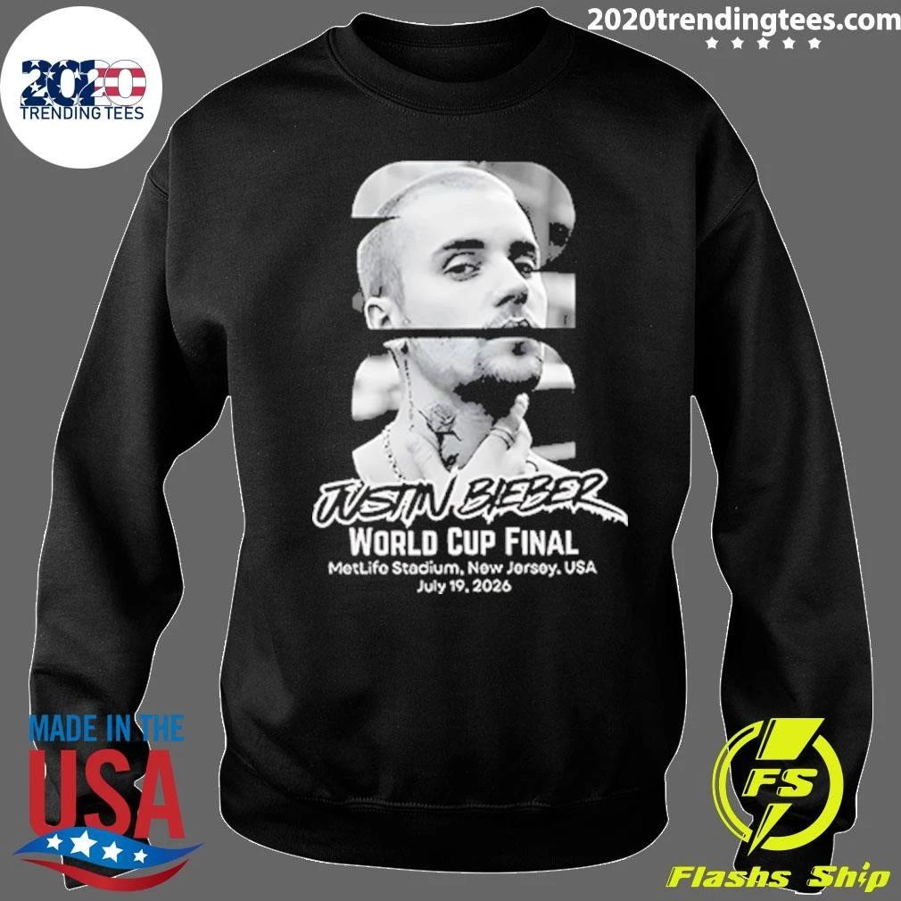 Justin Bieber World Cup Final July 19, 2026 Half Time Concert Shirt