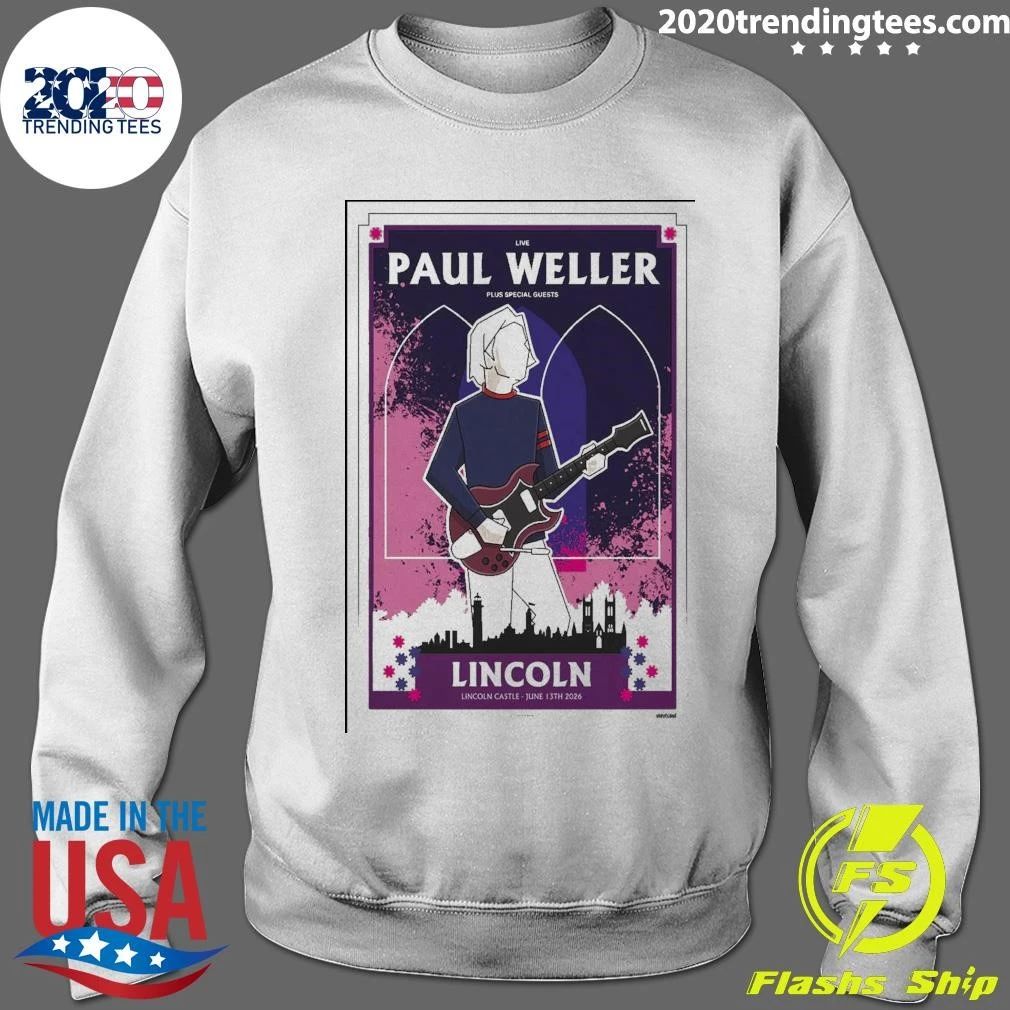 Paul Weller Lincoln Castle Tour 2026 Shirt