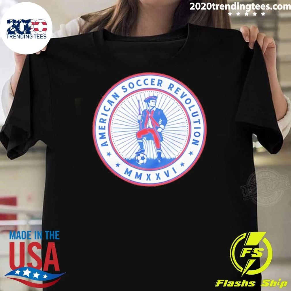 Usa Soccer Revolution Mmxxvi Coin Shirt