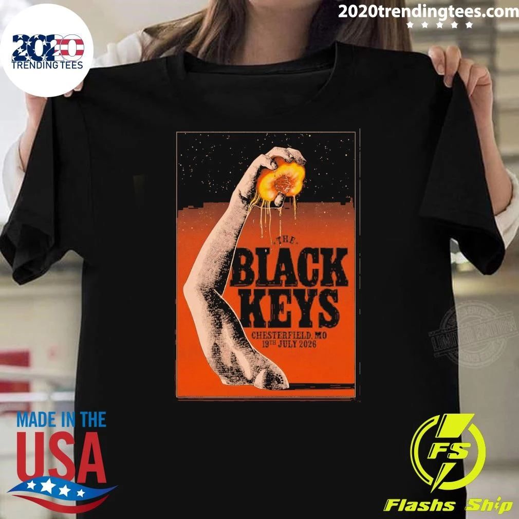 The Black Keys Angels Chesterfield, Mo 19th July 2026 Shirt