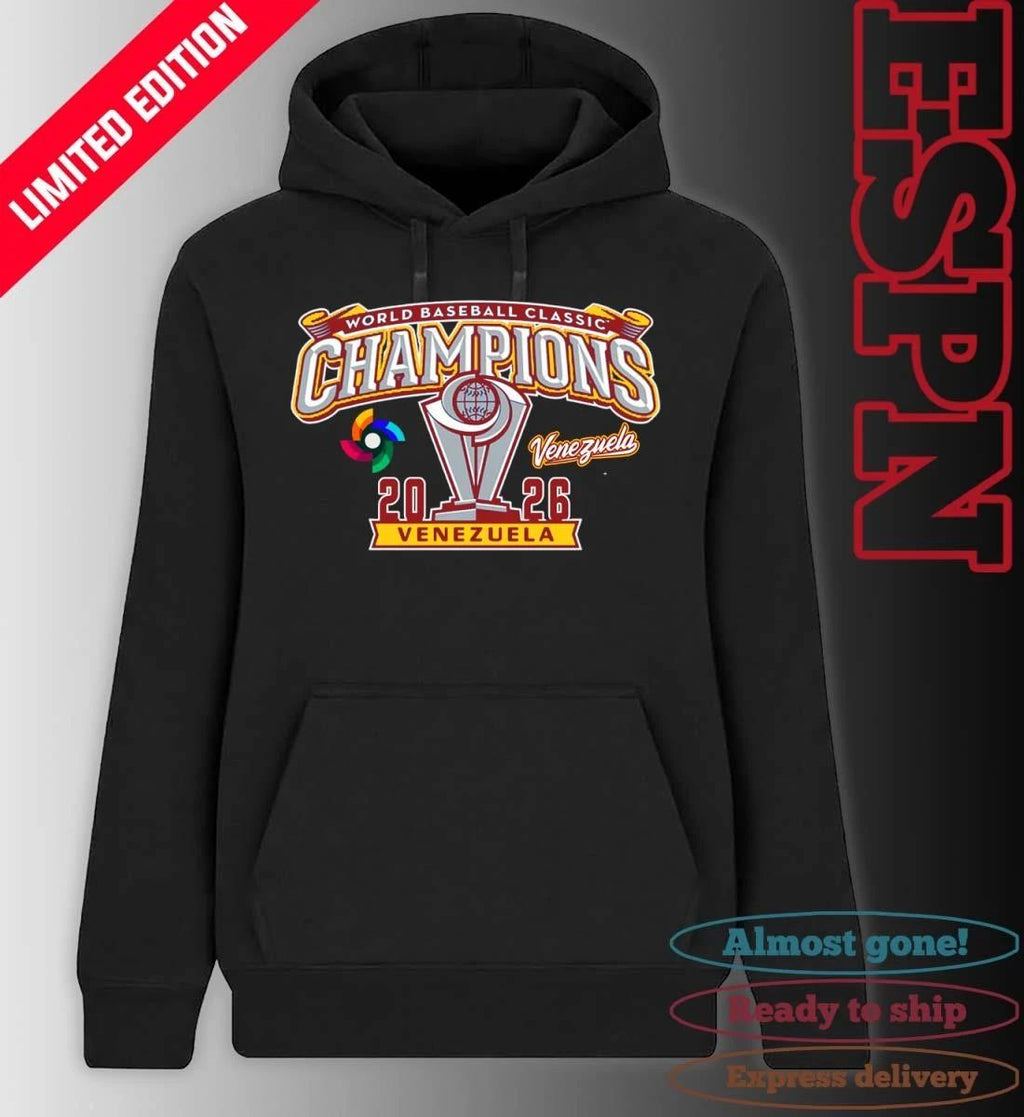 Venezuela Baseball World Baseball Classic 2026 Champions T-Shirt