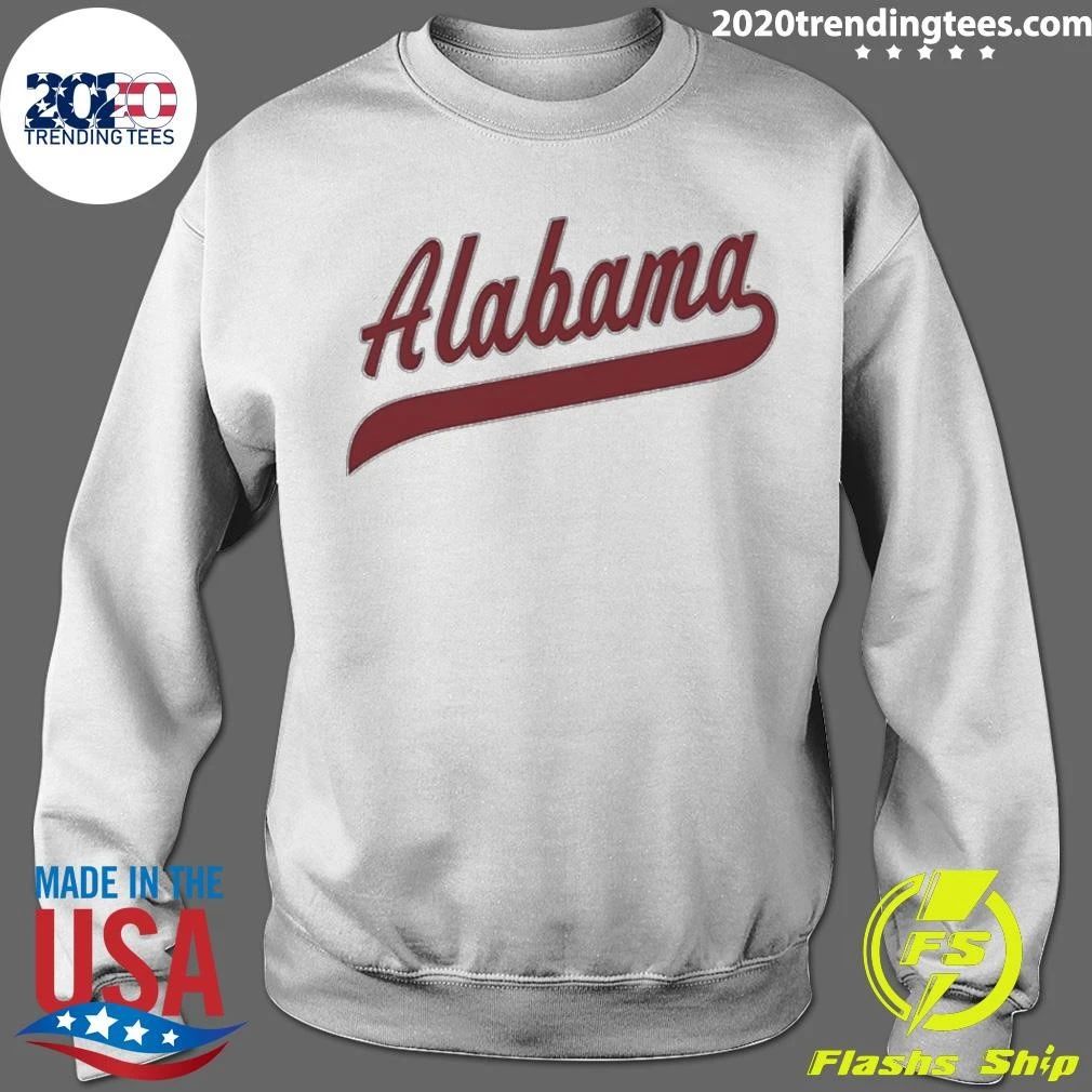 Alabama Baseball Logo Script Vintage Shirt