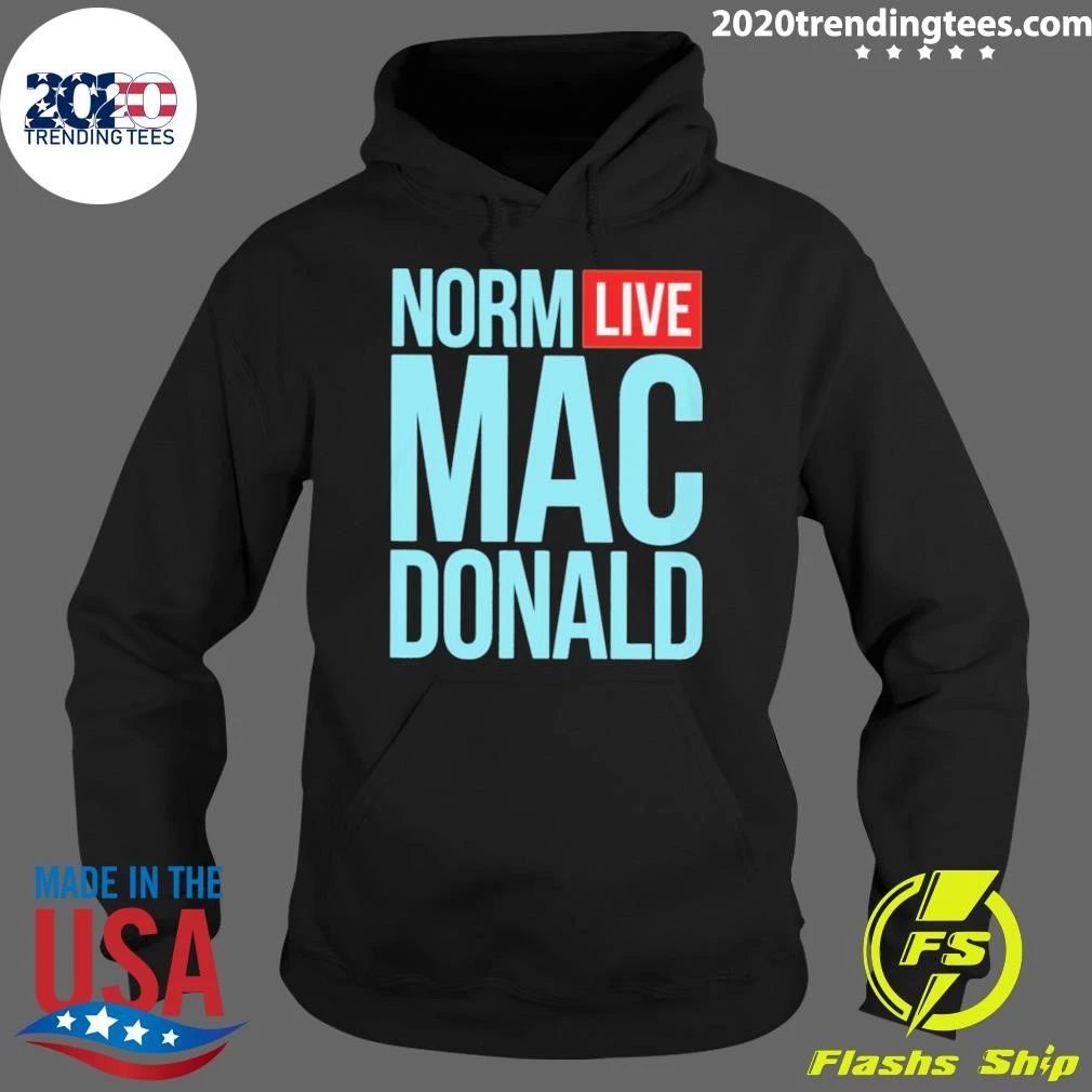 Norm Live Macdonald Patchez111 Norm Live Macdonald Shirt