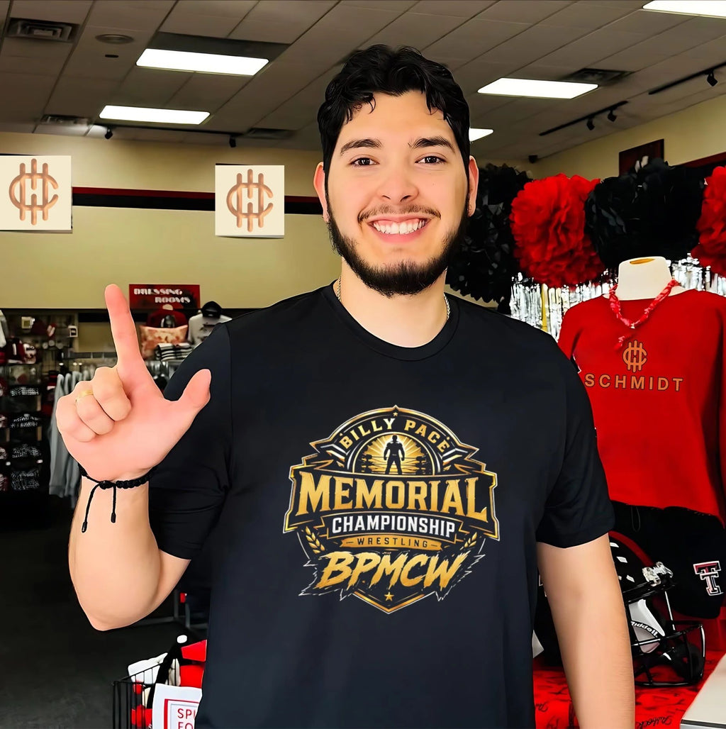 Billy Pace Memorial Championship Wrestling vintage shirt