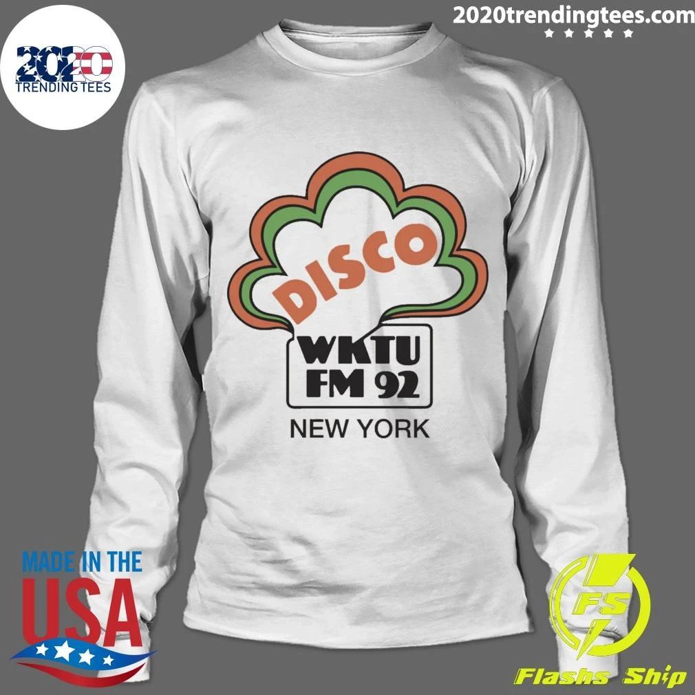 Disco 92 WKTU-FM 92 New York Radio Station Shirt