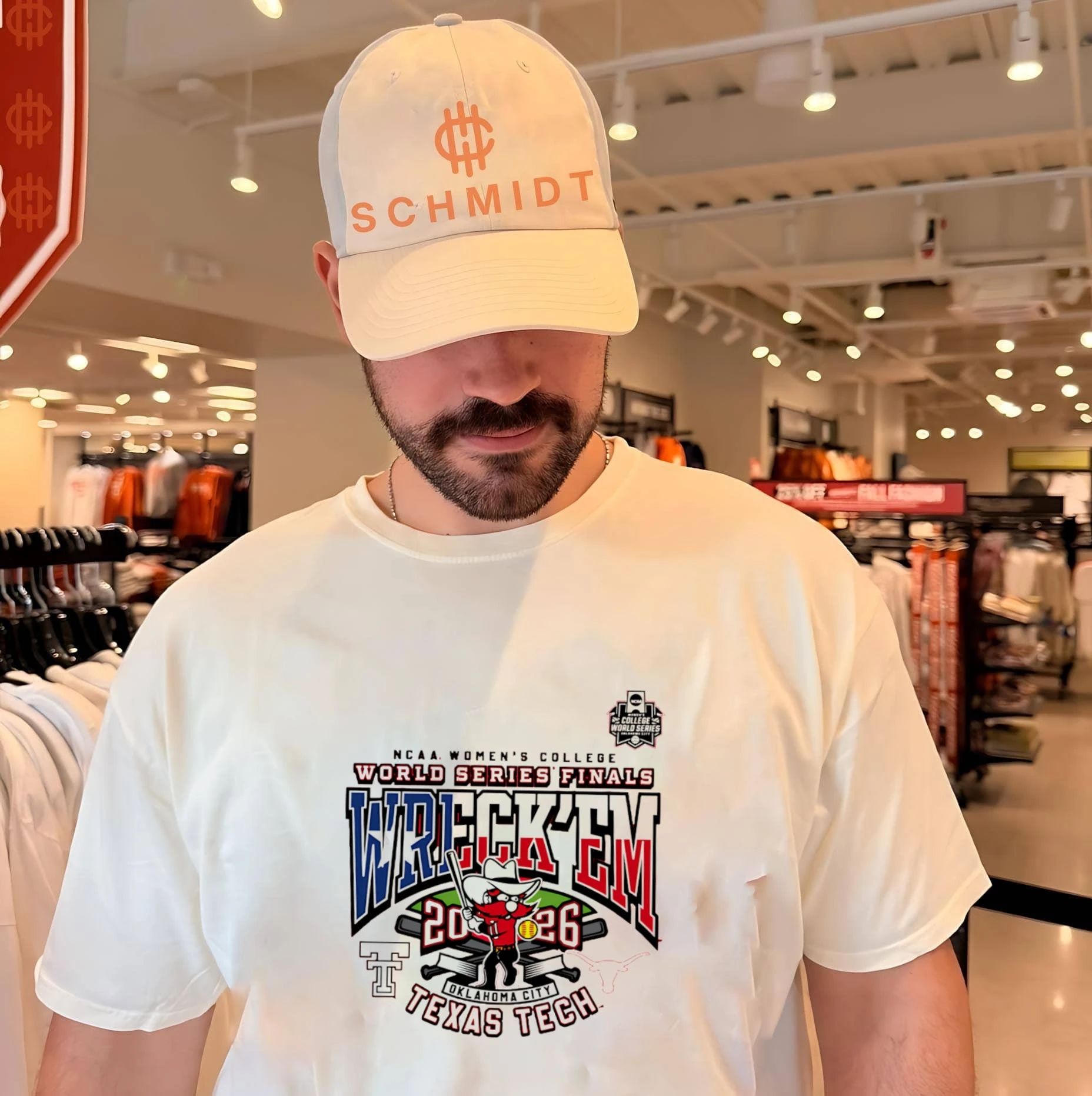 Texas Tech 2026 WCWS Finals Championship Wreck ‘Em-Ready Stance shirt