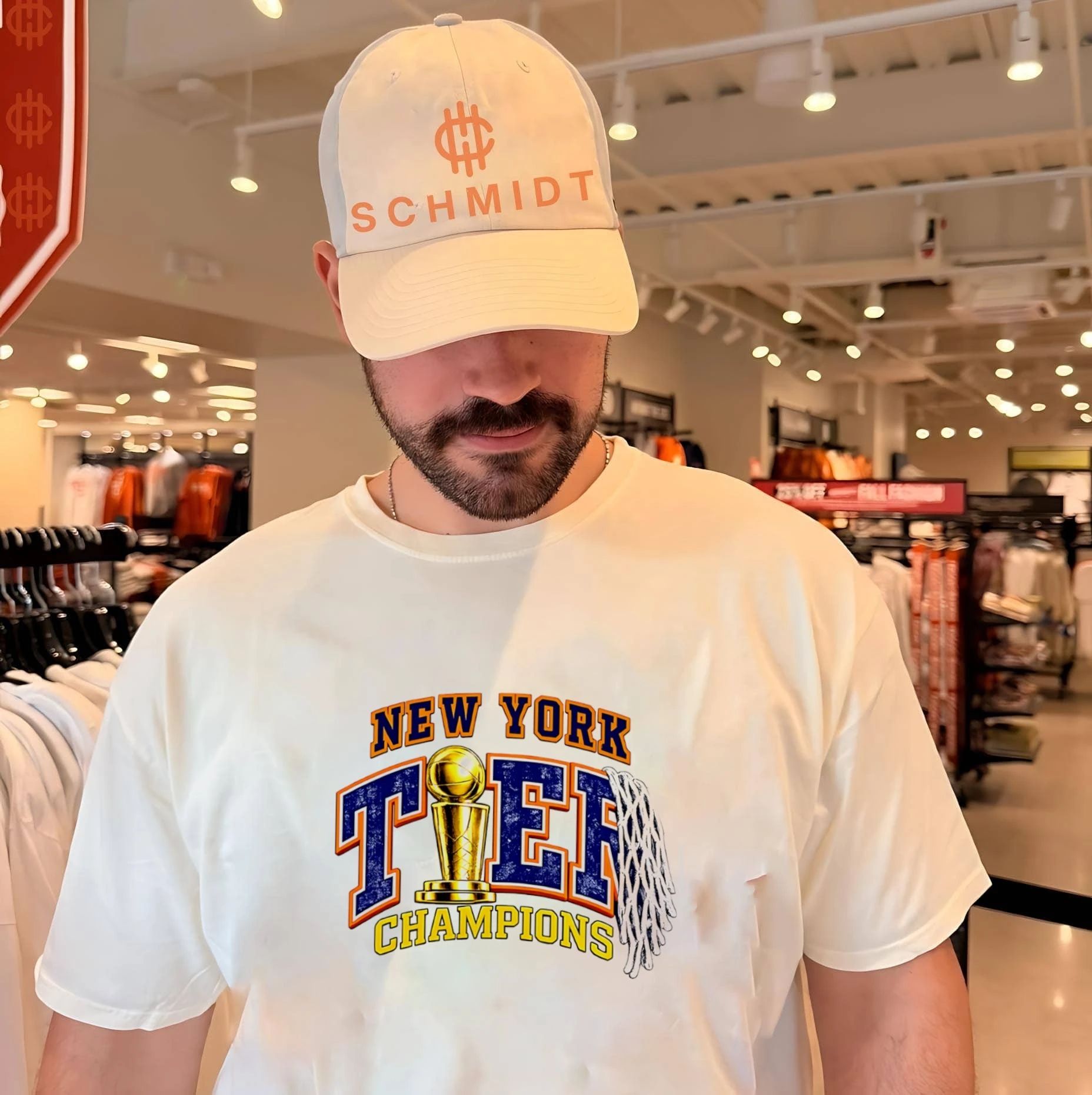 New York Tier Champions championship trophy shirt