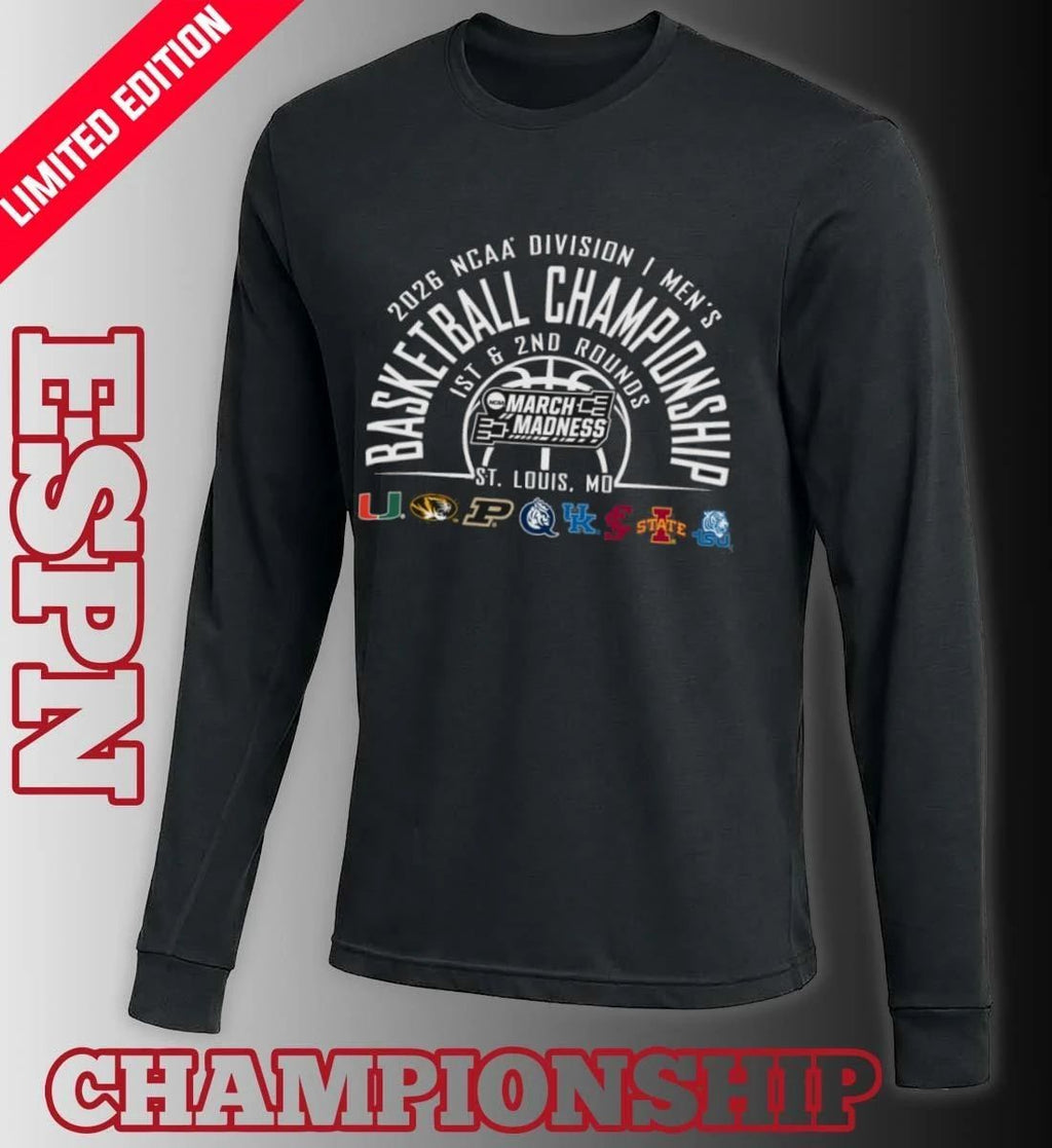 St. Louis Regional 2026 NCAA DI Men’s Basketball Championship Shirt