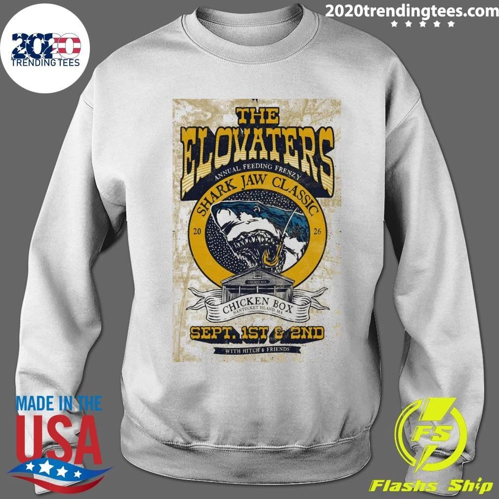 The Elovaters Annual Feeding Frenzy Shark Jaw Classic Nantucket MA, September 1-2 2026 Shirt