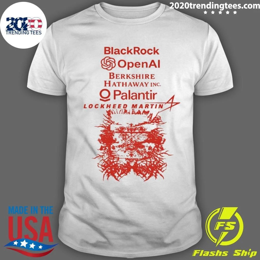 Blackrock Openai Berkshire Hathaway Inc O Palantir Lockheed Martin Shirt
