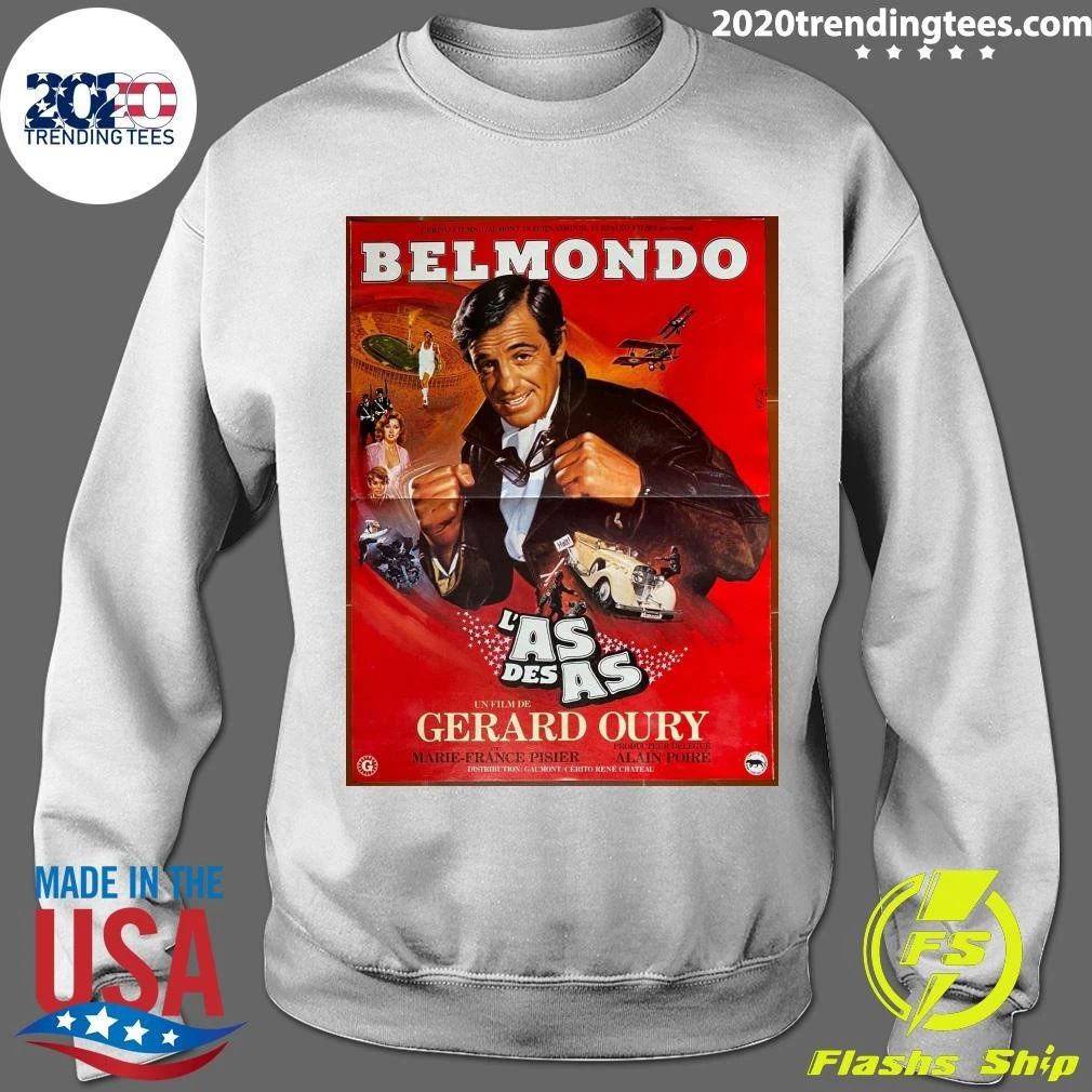 L’as Des As Gérard Oury Jean-Paul Belmondo Marie-France Pisier Shirt