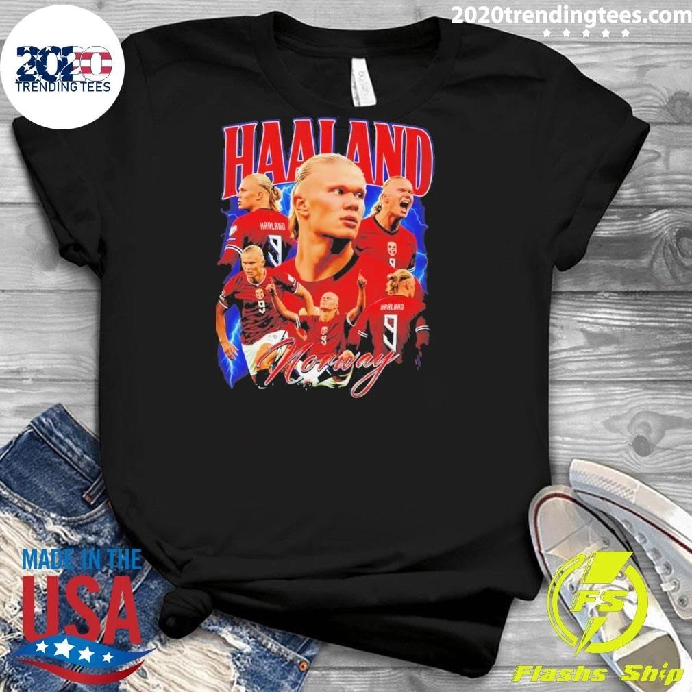 Erling Haaland Norway Soccer World Cup 2026 graphic shirt