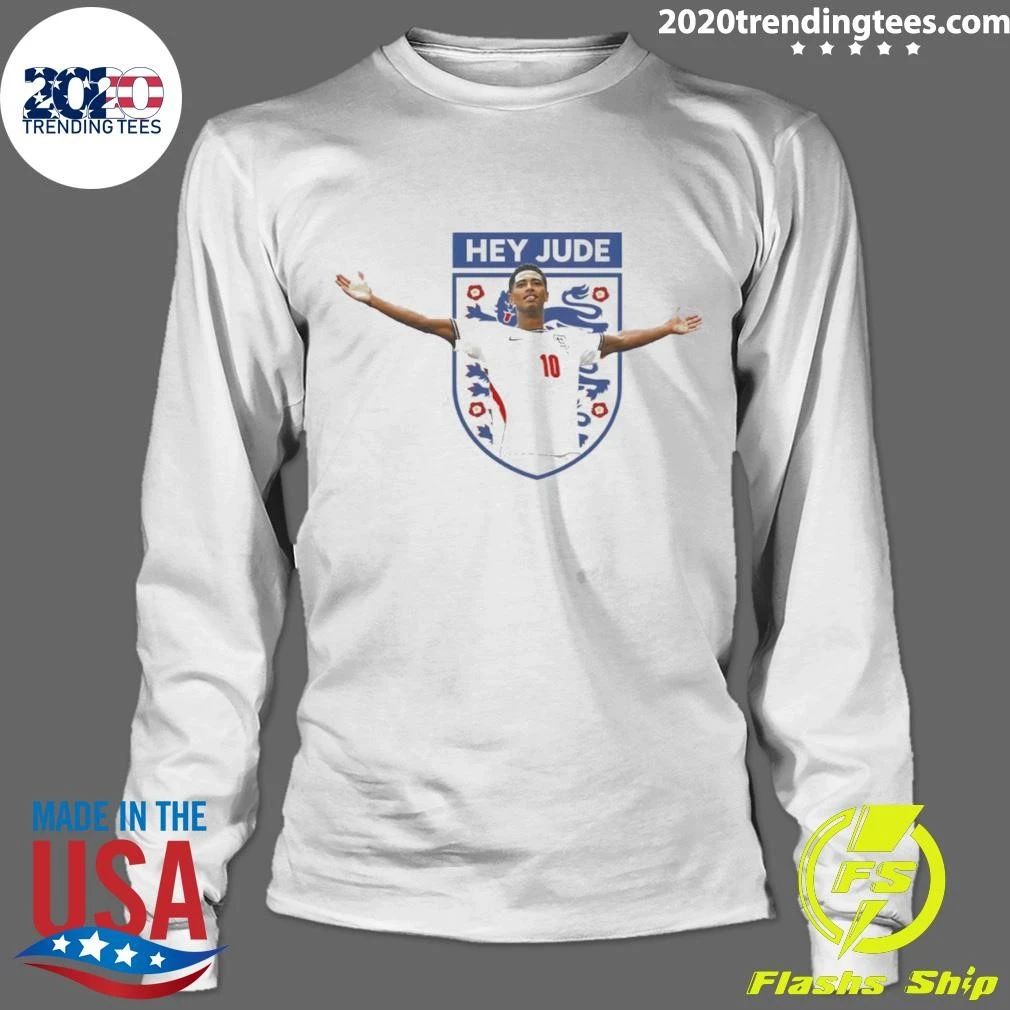 Jude Bellingham Hey Jude England Soccer Three Lions World Cup 2026 Shirt