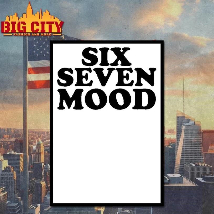 Six Seven Mood Graphic T-Shirt