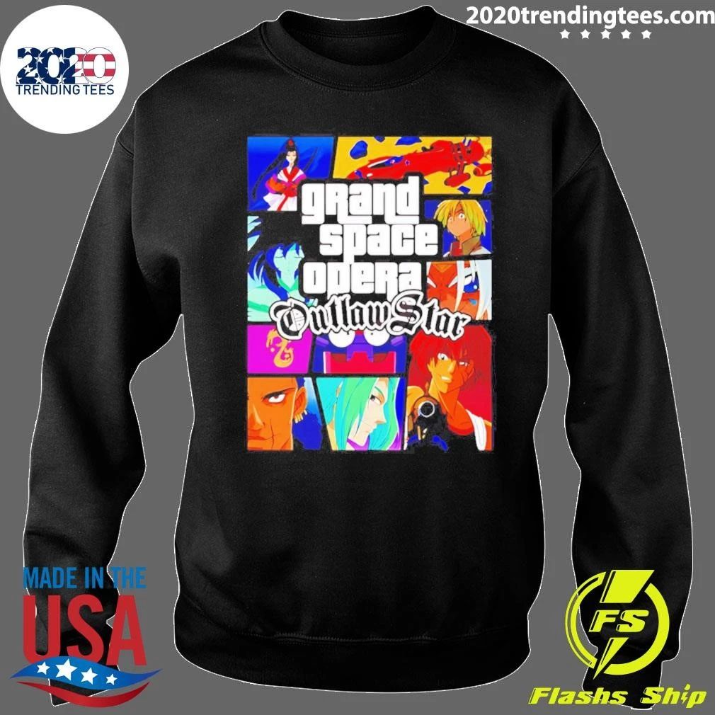 Grand Space Opera Outlaw Star Gta Shirt