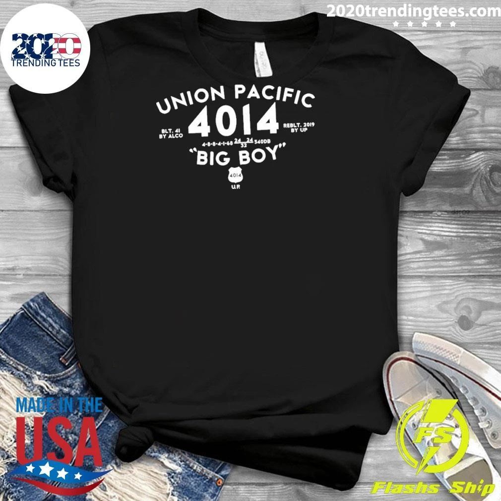 Big Boy 4014 Union Pacific Steam Engine Railroad Shirt