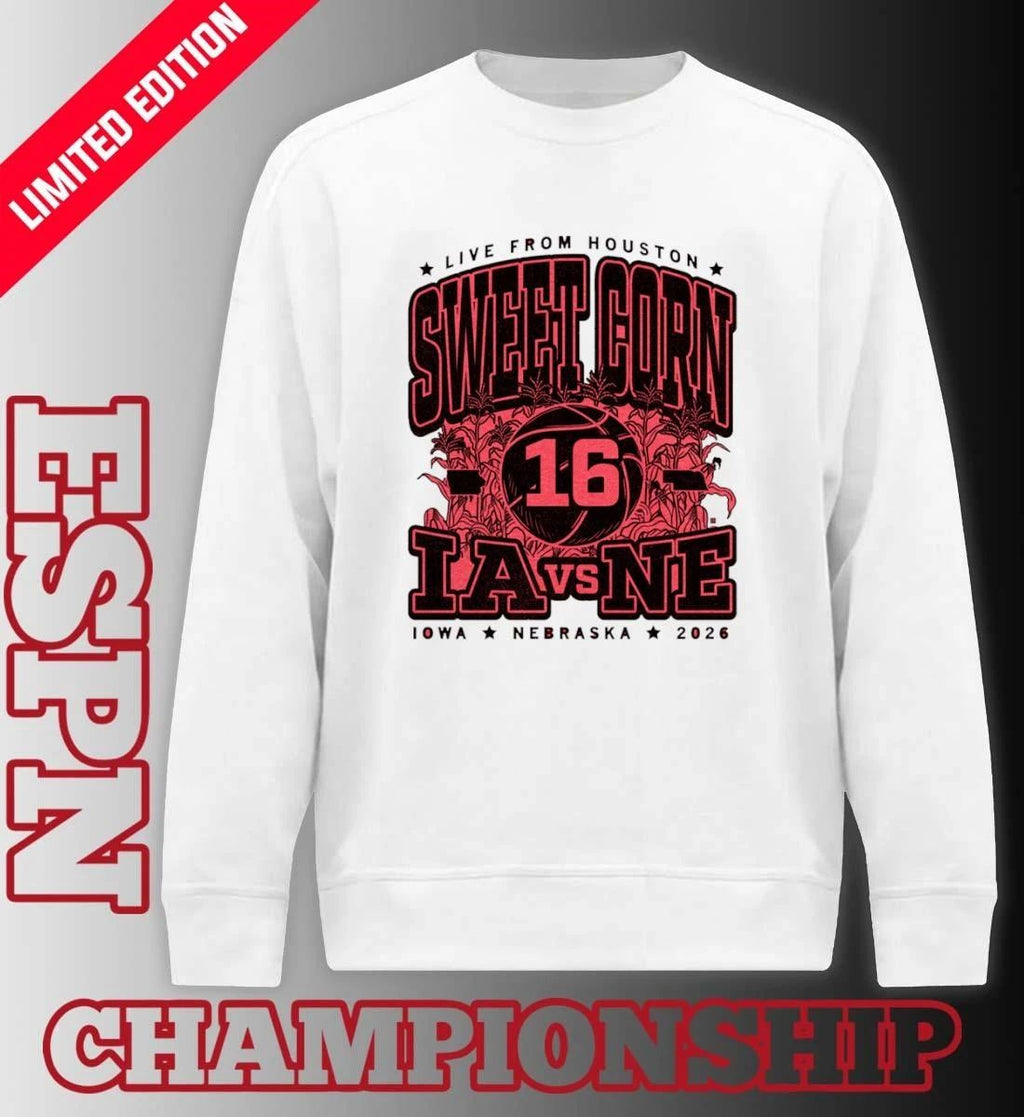 Sweet Corn 16 Max Collegiate 2026 Iowa Vs Nebraska T-Shirt