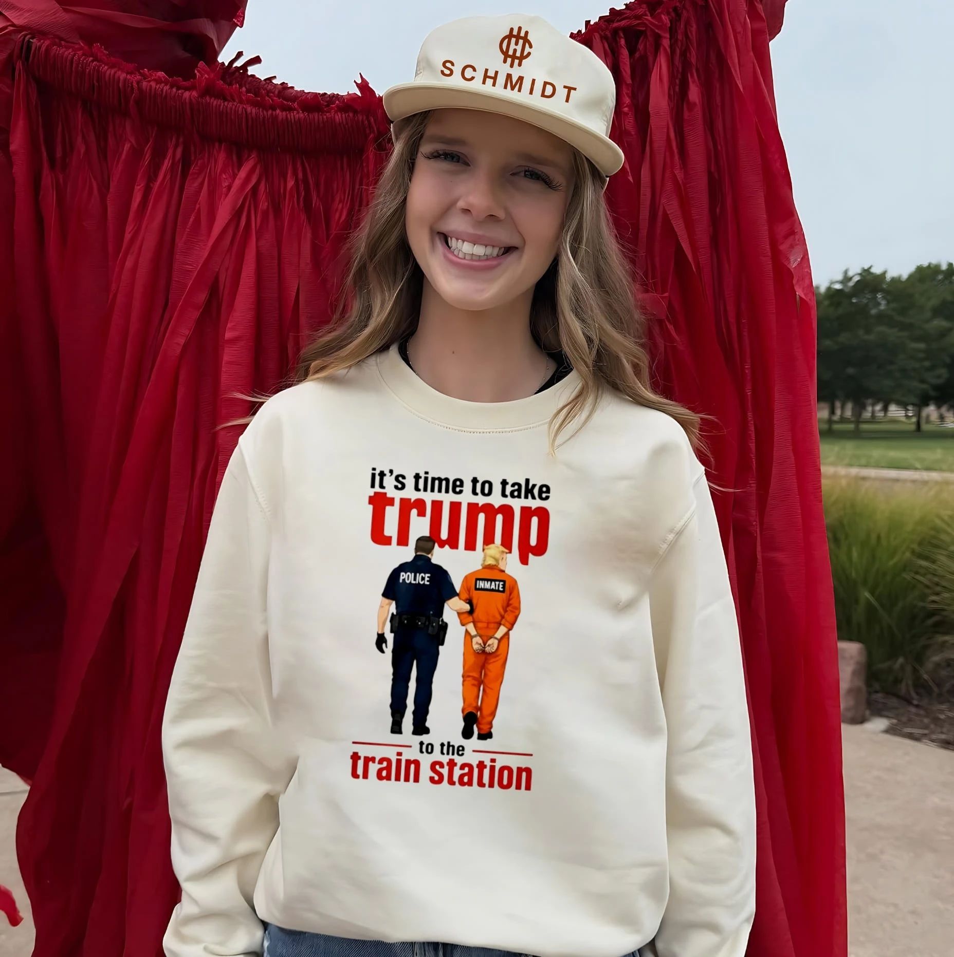 Time To Take Trump To The Train Station shirt
